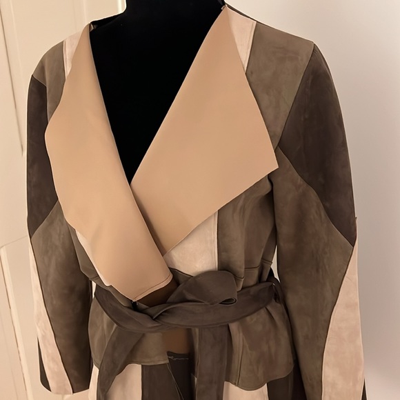 COPY - Zara Suede Spring Coat, Light Weight, size S - Picture 2 of 6